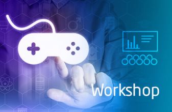 Someone is clicking on the game controller image seen in screen