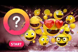Animated emojis are coming out of a smartphone while someone uses their phone