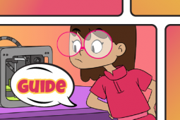 A girl that looks confused.